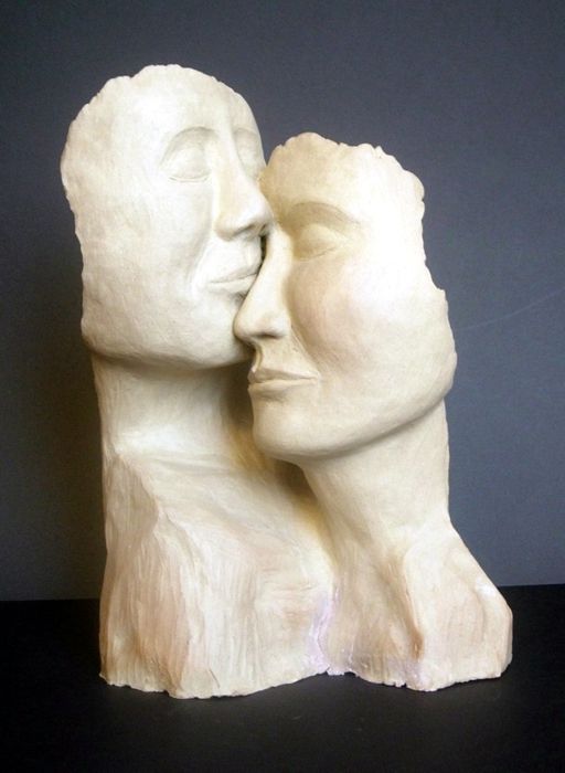 Duality - Stoneware - 34cm high
