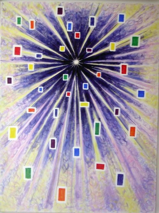 Let there be light - Acrylic - 76 x 100cm