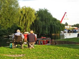 Painting outdoors as part of the Summer Programme