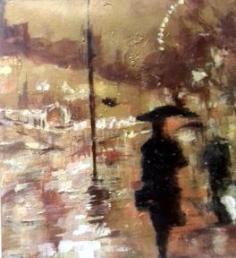 Rainy evening in London by Stella Green (Ref: 52)