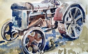 Old Tractor by Ray Ward (Ref: 129)