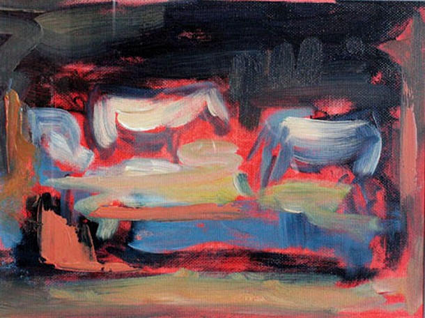 Night Grazers Oils - 21 x 24cm