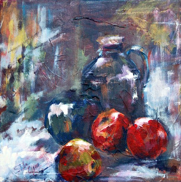 Still Life - Oil - 31 x 31cm